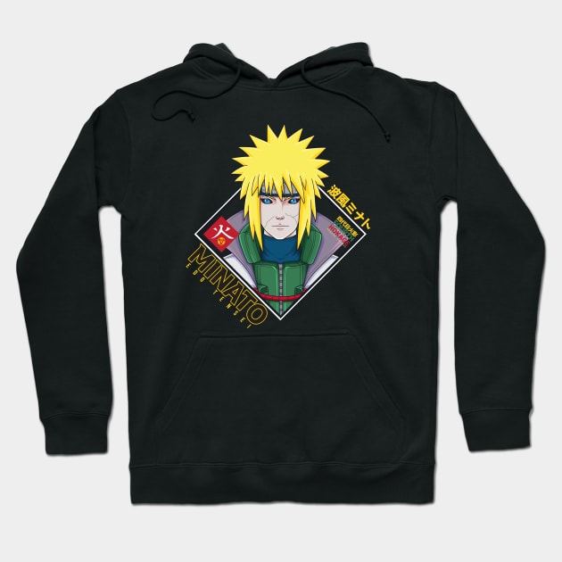 Minato Edo Tensei Hoodie by TeeTowArt